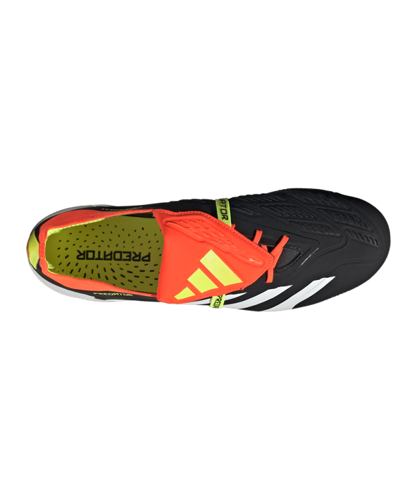 adidas Predator Elite FT FG Solar Energy Schwarz Weiss Rot - schwarz