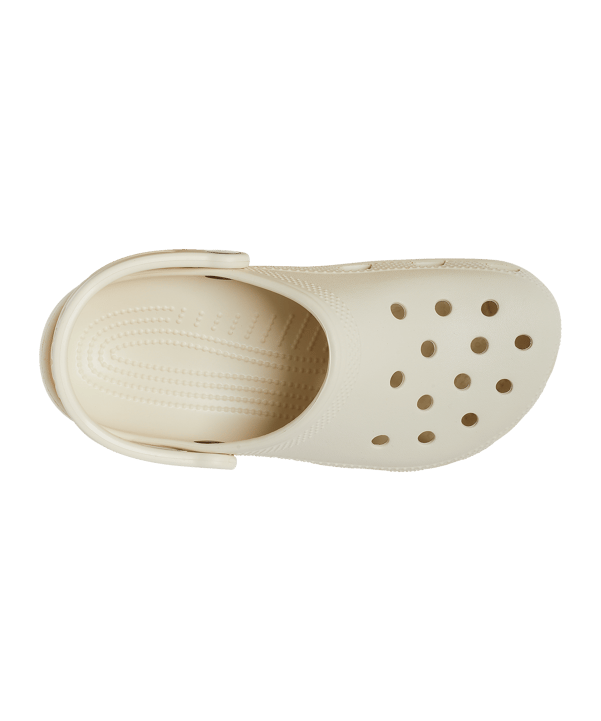 Crocs Classic Clog Badelatsche Beige - beige