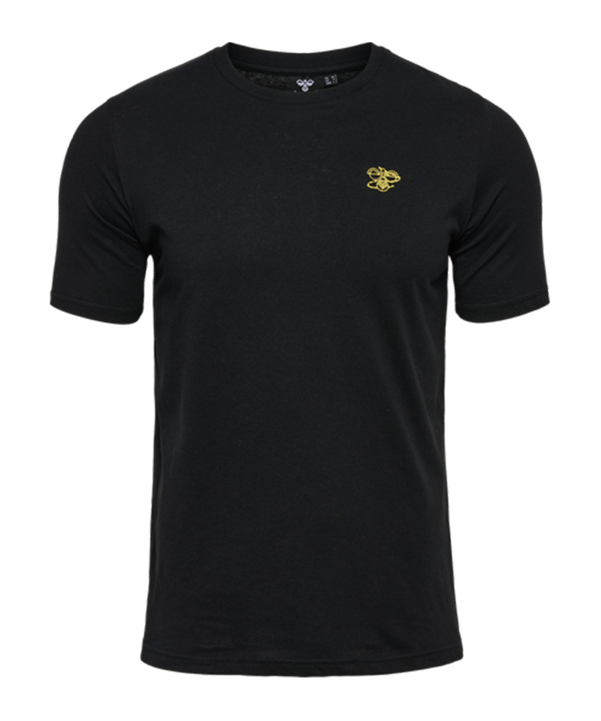 Hummel hmlAMNESTY Label T-Shirt Schwarz F2001 - schwarz