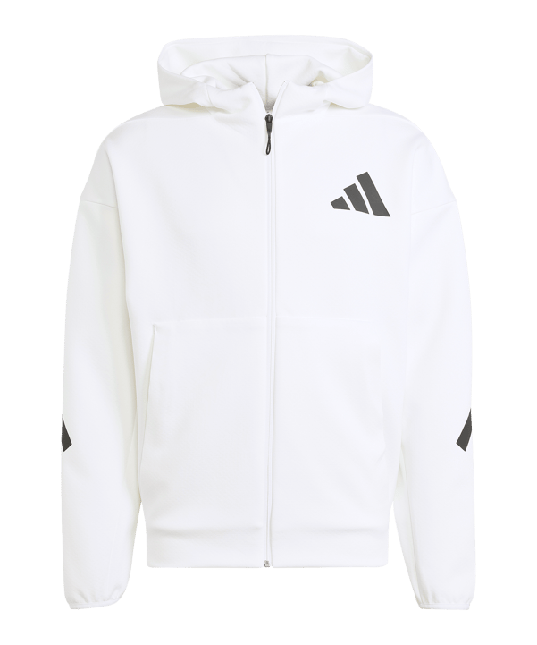 adidas Z.N.E. Kapuzenjacke Weiss - weiss