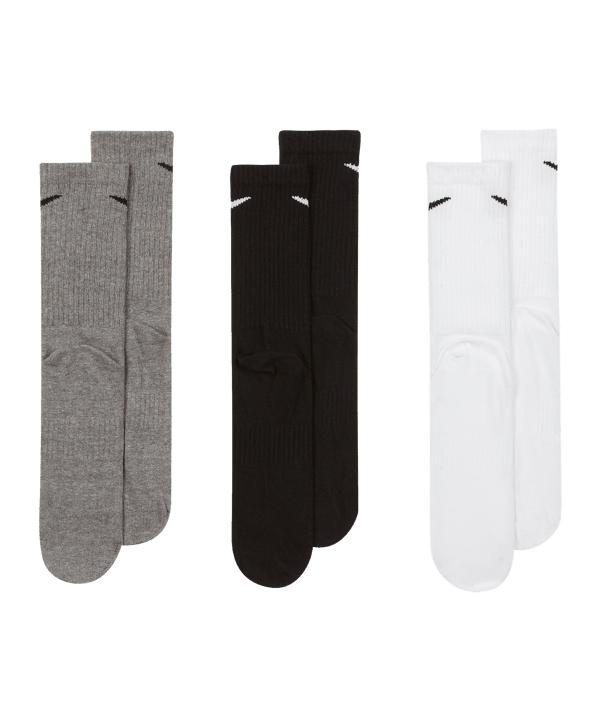 Nike Everyday Lightweight 3er Pack Calze Grigio C964 - grigio