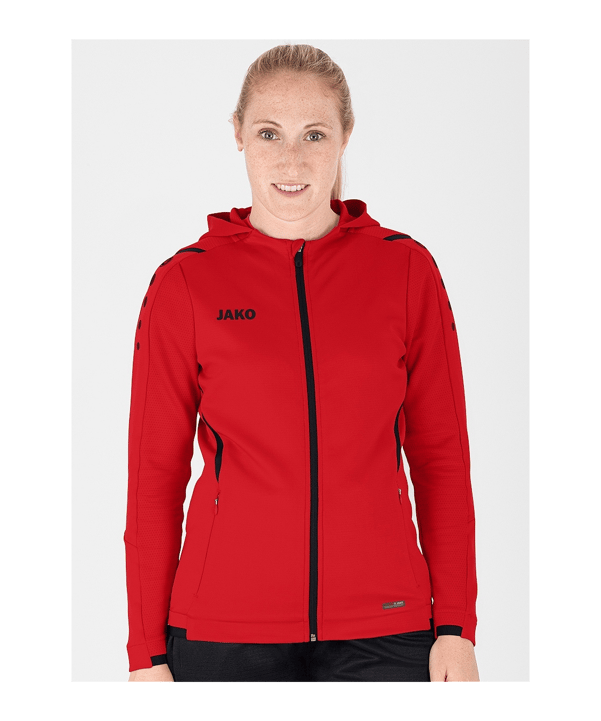 JAKO Challenge Trainingsjacke Damen Rot F101