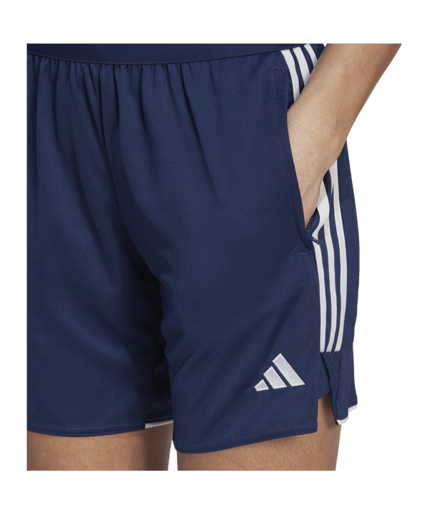 adidas Tiro 23 League Trainingsshort low Damen Blau - blau
