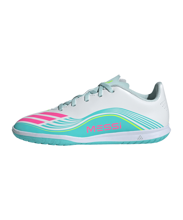 adidas F50 Club IN Messi Aurora Radiante Kids Weiß - weiss