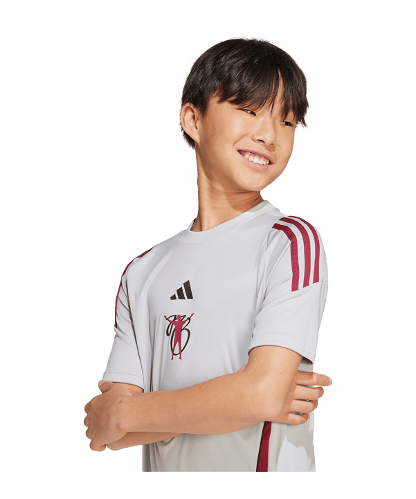adidas Jude Bellingham Tiro Trikot Kids Grau - grau