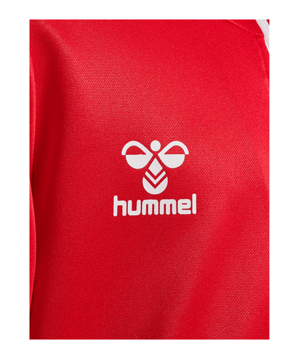 Hummel hmlLOGO Trainingsanzug Kids Rot Schwarz F3081 - rot