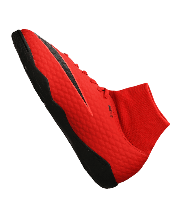Nike Jr Hypervenom Phelon III DF IC Kids Rot F616 - rot
