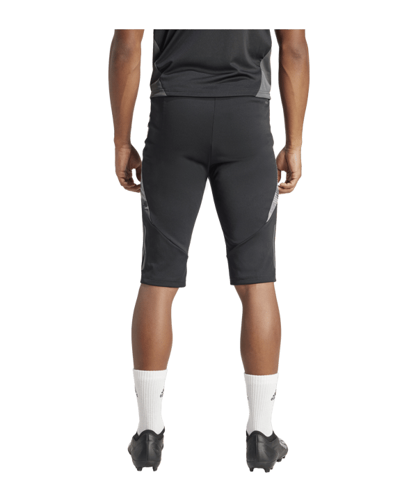 adidas Tiro 24 Competition Short Schwarz Grau - schwarz