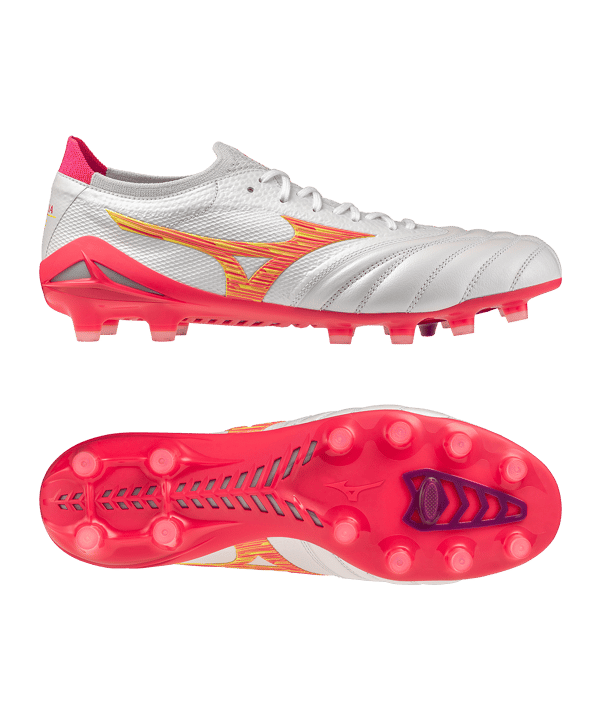 Mizuno Morelia Neo IV Beta Japan FG Blazing Flair Weiß F64 - weiss