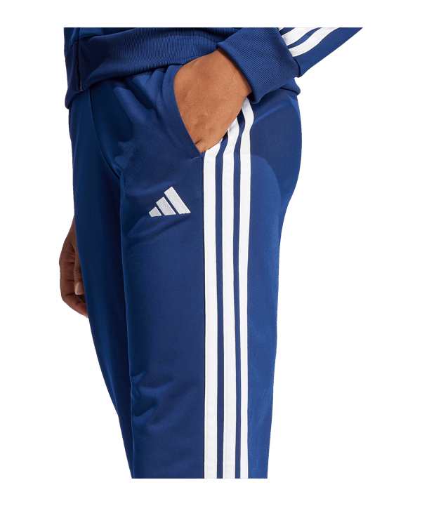 adidas Essentials 3S Trainingsanzug Blau - blau