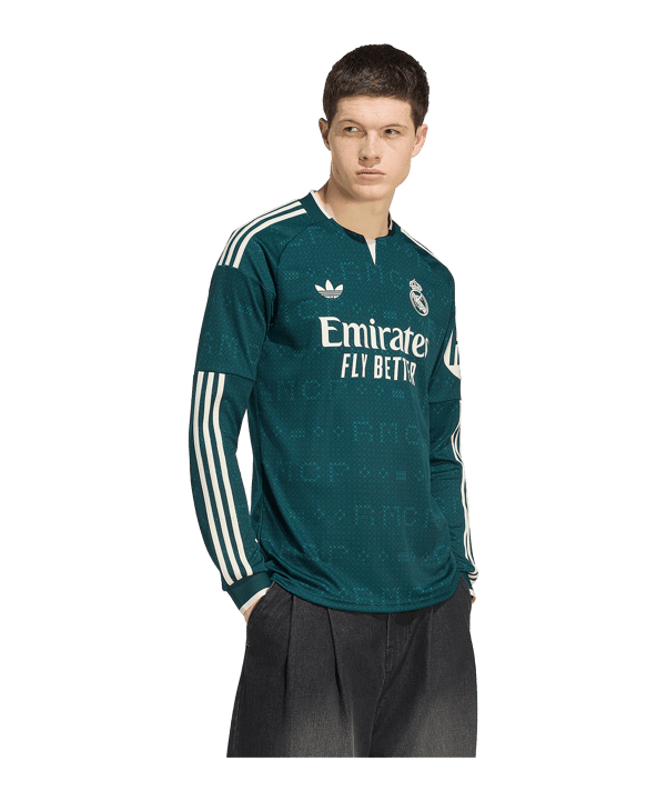 adidas Real Madrid Maillot à manches longues Away 2026/2027 Vert - vert