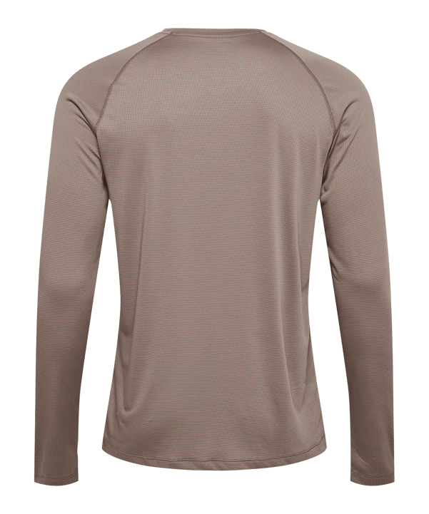 Hummel Mt Bow L/S T-Shirt Braun F1452 - braun