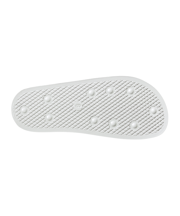 adidas Originals adilette Damen Weiss Blau - weiss