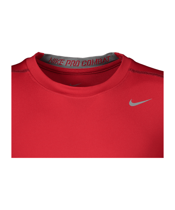 Nike Pro Core Shortsleeve Shirt Tight Kids F653 - rot