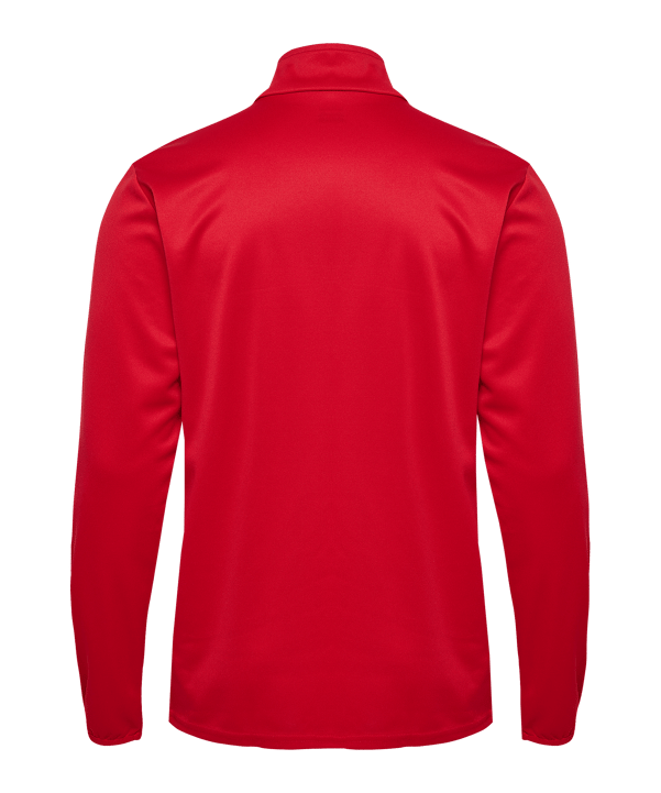 Hummel Essential Half-Zip Sweatshirt Kids Rot F3062 - rot