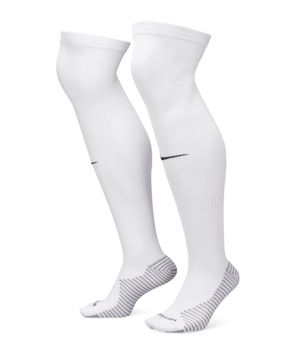 Nike Strike KH Stutzen Weiss Schwarz F100 - weiss