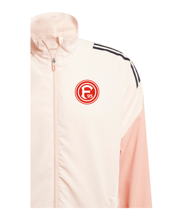 adidas Fortuna Düsseldorf Trainingsjacke Rosa - rosa