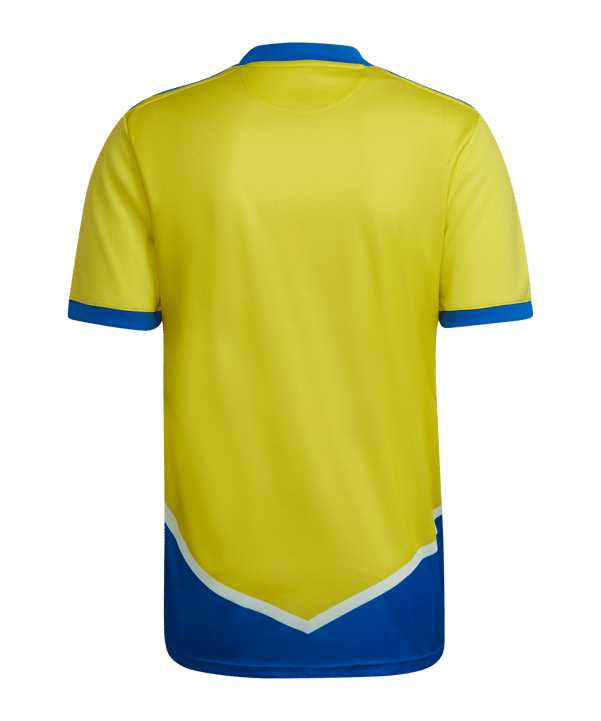 adidas Juventus Turin Trikot UCL 2021/2022 Gelb Blau - gelb