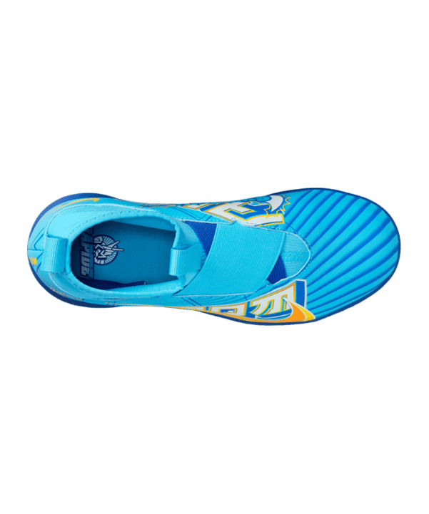 Nike Jr Air Zoom Mercurial Superfly IX Academy IC Halle Mbappe Signature Kids Blau F400 - blau