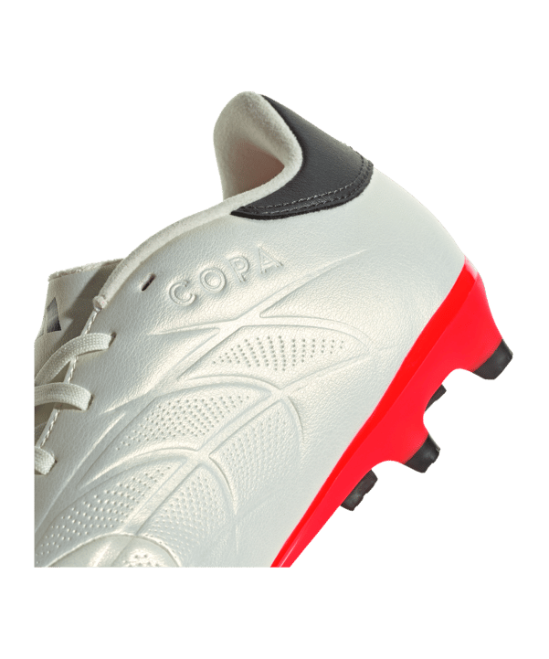 adidas COPA Pure 2 League FG Solar Energy Weiss Schwarz Rot - weiss