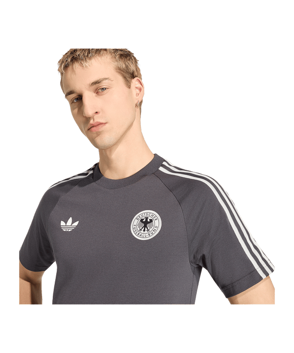 adidas DFB Deutschland Originals T-Shirt Schwarz - schwarz
