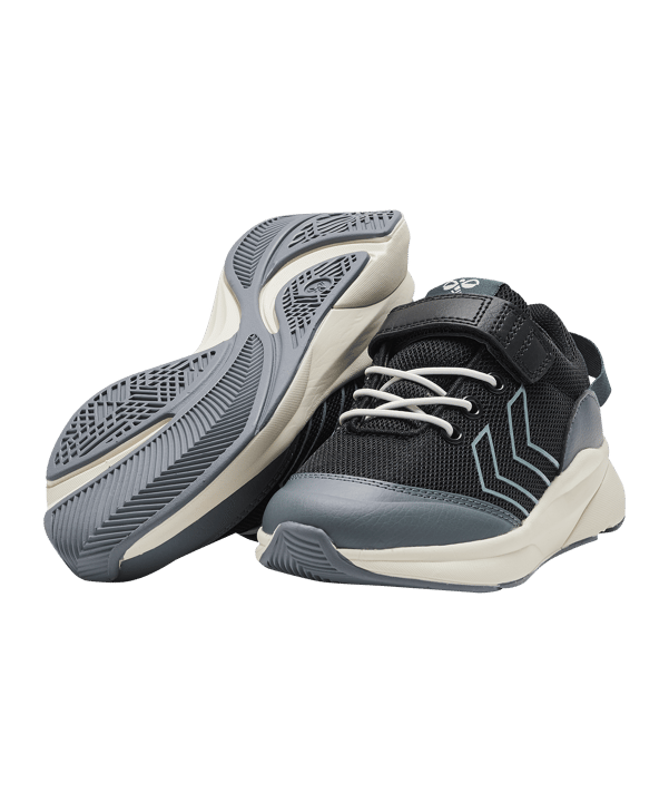 Hummel Reach 250 Recycled Sneaker Kids Schwarz F2001 - schwarz