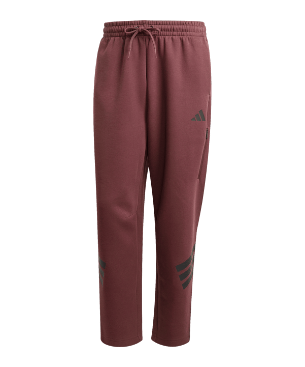 adidas Future Icons 3S Jogginghose Rot - rot