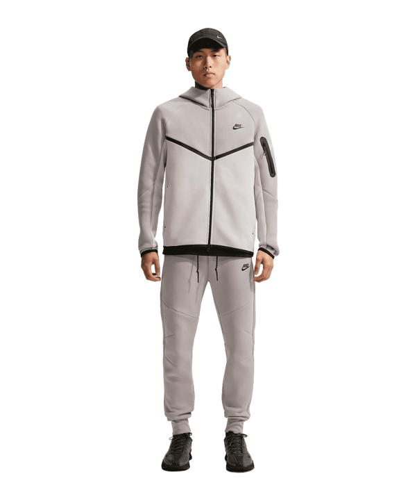 Nike Tech Windrunner Jas met capuchon Grijs K009 - grijs