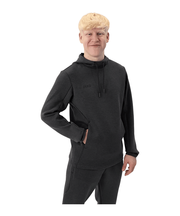 JAKO Premium Basic Felpa Grigio C021 - grigio