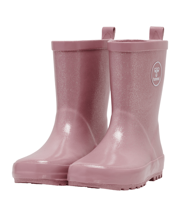 Hummel Rubber Glitter Boots Kids Blau F8718 - blau