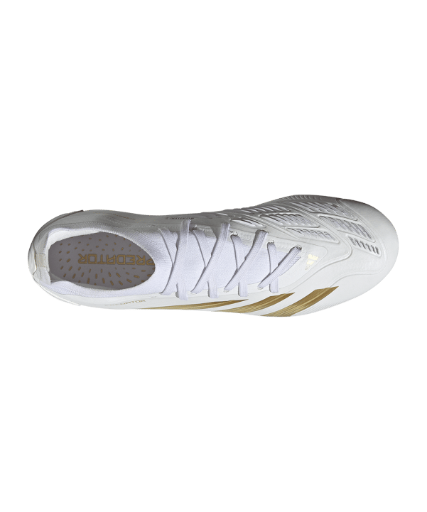 adidas Predator Pro FG Day Spark Weiss Gold - weiss