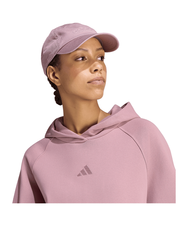 adidas Kit Small Logo Hoody Donna Viola - lilla
