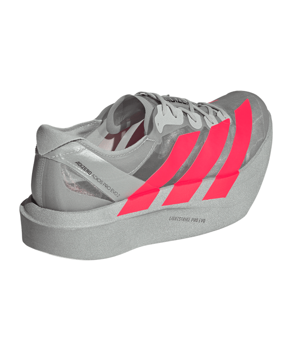 adidas Adizero Adios Pro Evo 2 Laufschuh Silber - silber