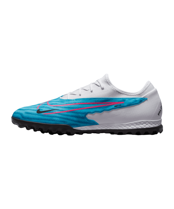 Nike React Phantom GX Pro TF Blast Blau Weiss Pink F446 - blau