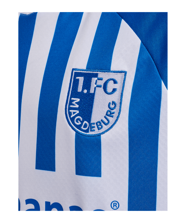 hummel 1. FC Magdeburg Maillot Home 2026/2027 Enfants Bleu C7251 - bleu
