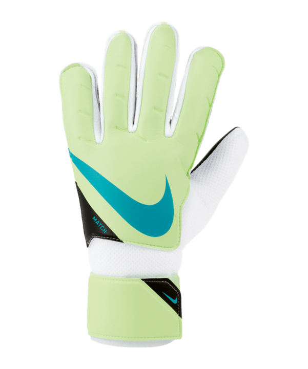 Nike Match Torwarthandschuh Grün Schwarz F345 - gelb