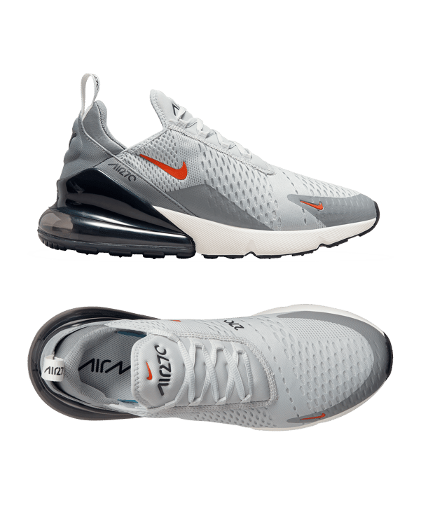 Nike Air Max 270 SC Grau Orange F001 - grau
