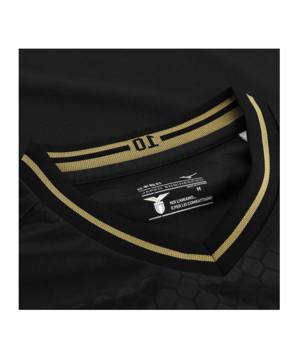 Mizuno Lazio Rom X Anniversario Sondertrikot 2022/2023 Schwarz F09 - schwarz