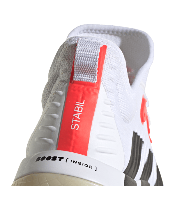 adidas Stabil Next Gen Indoor Weiss Rot - weiss