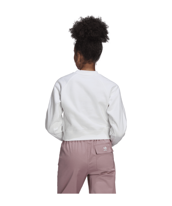 adidas Originals Sweatshirt Damen Weiss - weiss