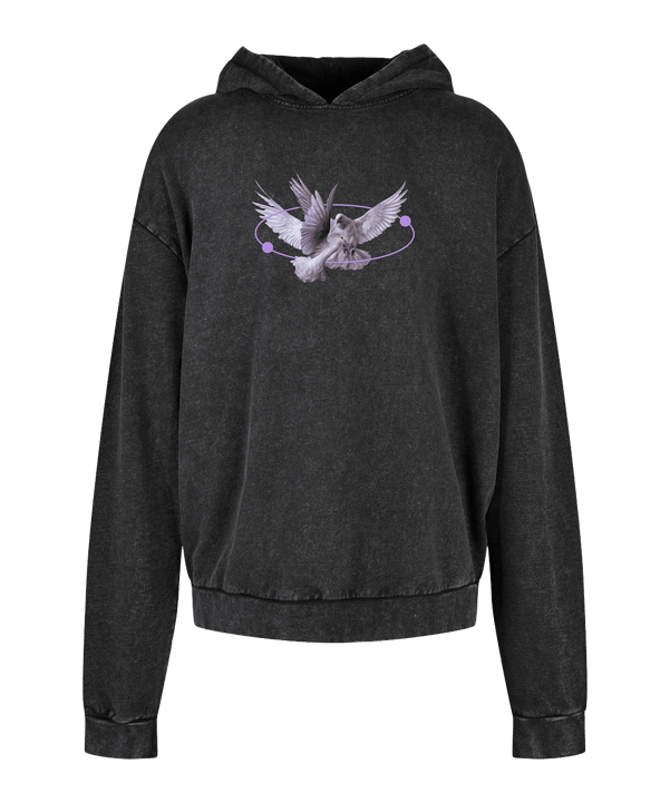 Mister Tee Viva la Liberte Oversized Hoody Schwarz - schwarz