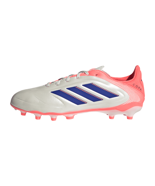 adidas Copa Pure III Elite FG/MG Coral Blaze Kids Weiß - weiss