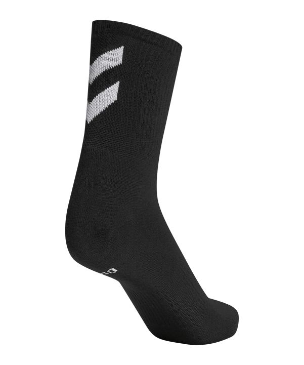 Hummel Chevron 6-Pack Socken Schwarz F2042 - schwarz