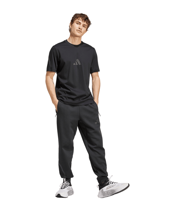 adidas T-Shirt Schwarz - schwarz