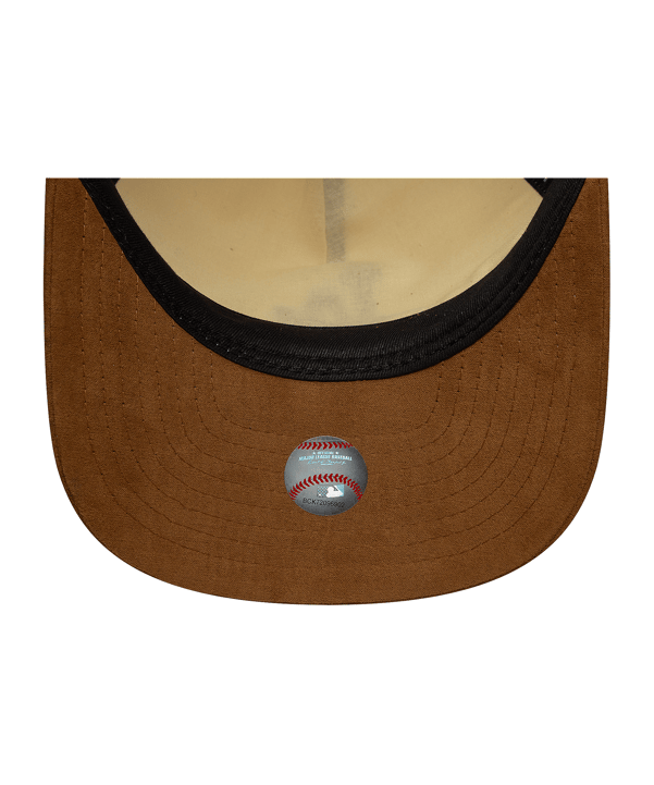 New Era Suede Visor 9Fifty Af Losdod Cap Beige - beige