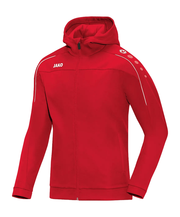 JAKO Classico Giacca con cappuccio Bambini Rosso C01 - rosso
