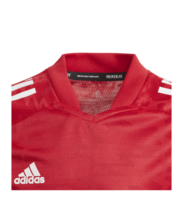 adidas Condivo 21 Trikot Kids Rot Weiss - rot