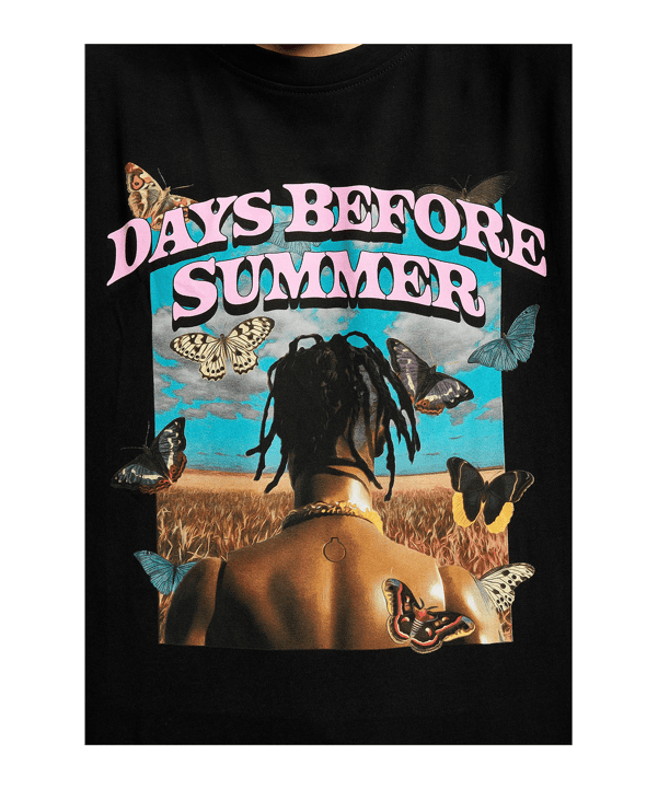 Mister Tee Days Before Summer O T-Shirt Schwarz - schwarz