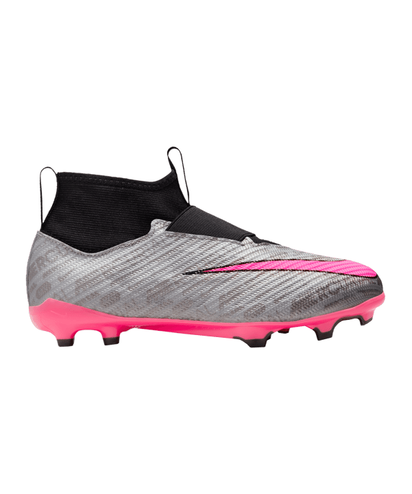 Nike Jr Air Zoom Mercurial Superfly IX Pro FG XXV Kids Silber Pink F060 - silber