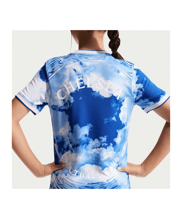 Nike Chelsea FC Prematch T-shirt 2026/2027 Kids Wit K101 - wit